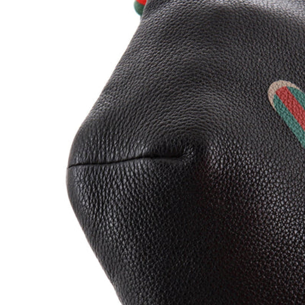 Gucci Logo Belt Bag in Black Calfskin Leather – Medium Size Gucci