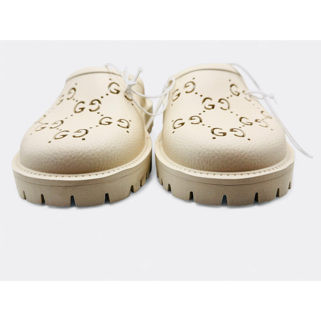 Gucci Authentic GG Perforated Crocs Slippers Gucci