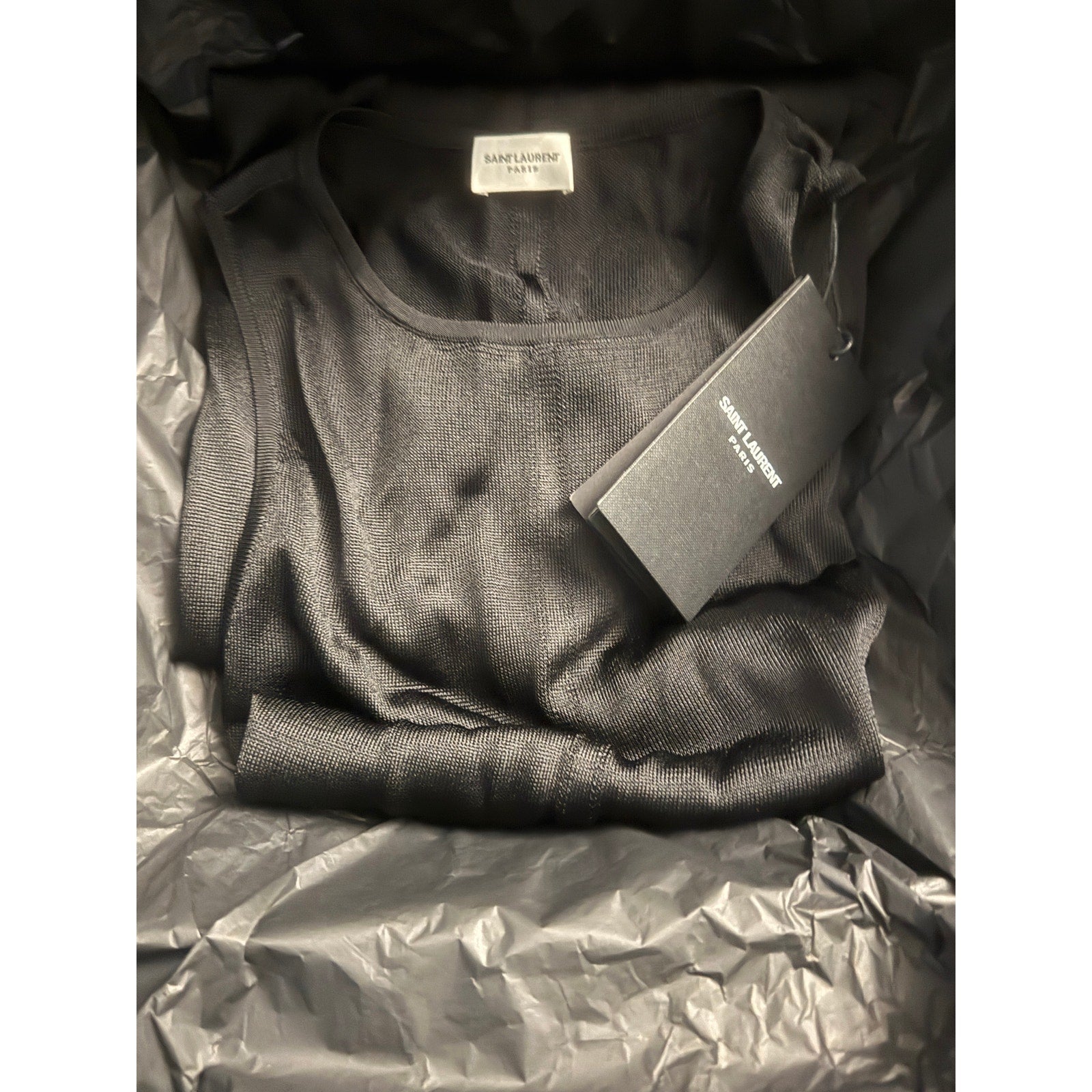 Title  SAINT LAURENT Jersey Maxi Dress – 100% Viscose, Made in France (Size S) Saint Laurent