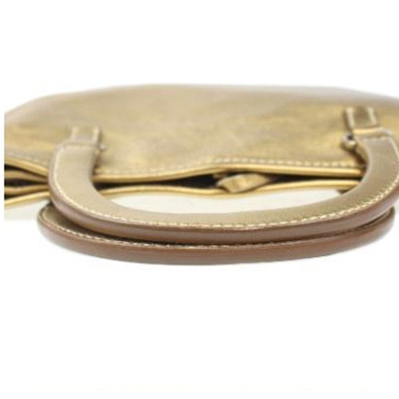 Authentic Prada Gold Leather Mini Tote PRADA