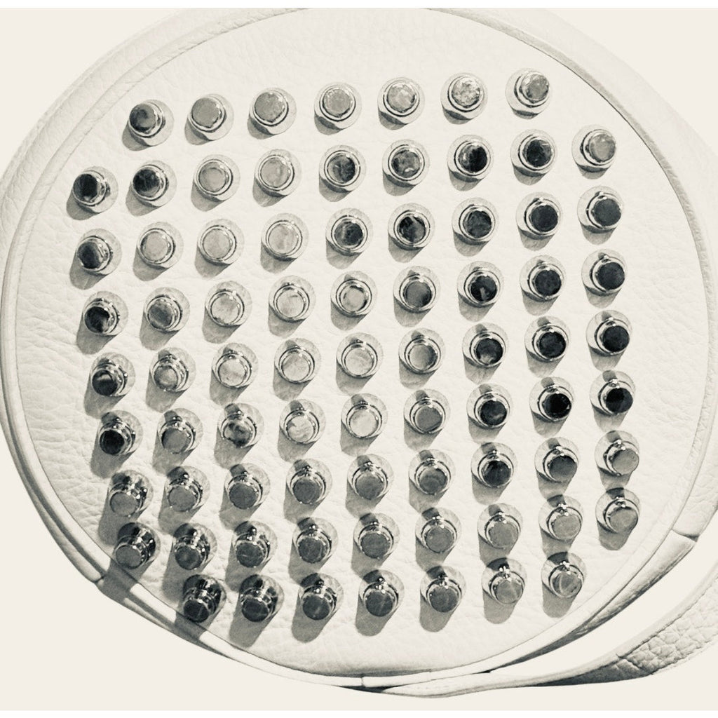 Alexander Wang White Leather Studded Bucket Bag Alexander Wang