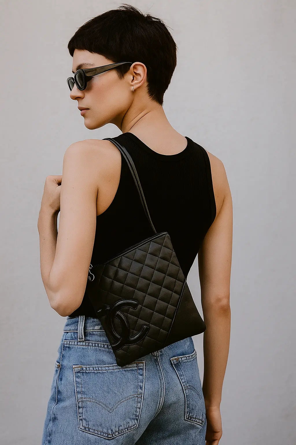 CHANEL Cambon Ligne Crossbody - Vault No9