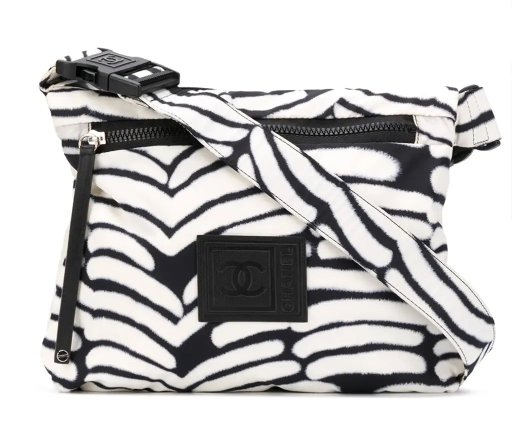 CHANEL Pre-Owned Sports Line abstract print shoulder bag - Vault No9
