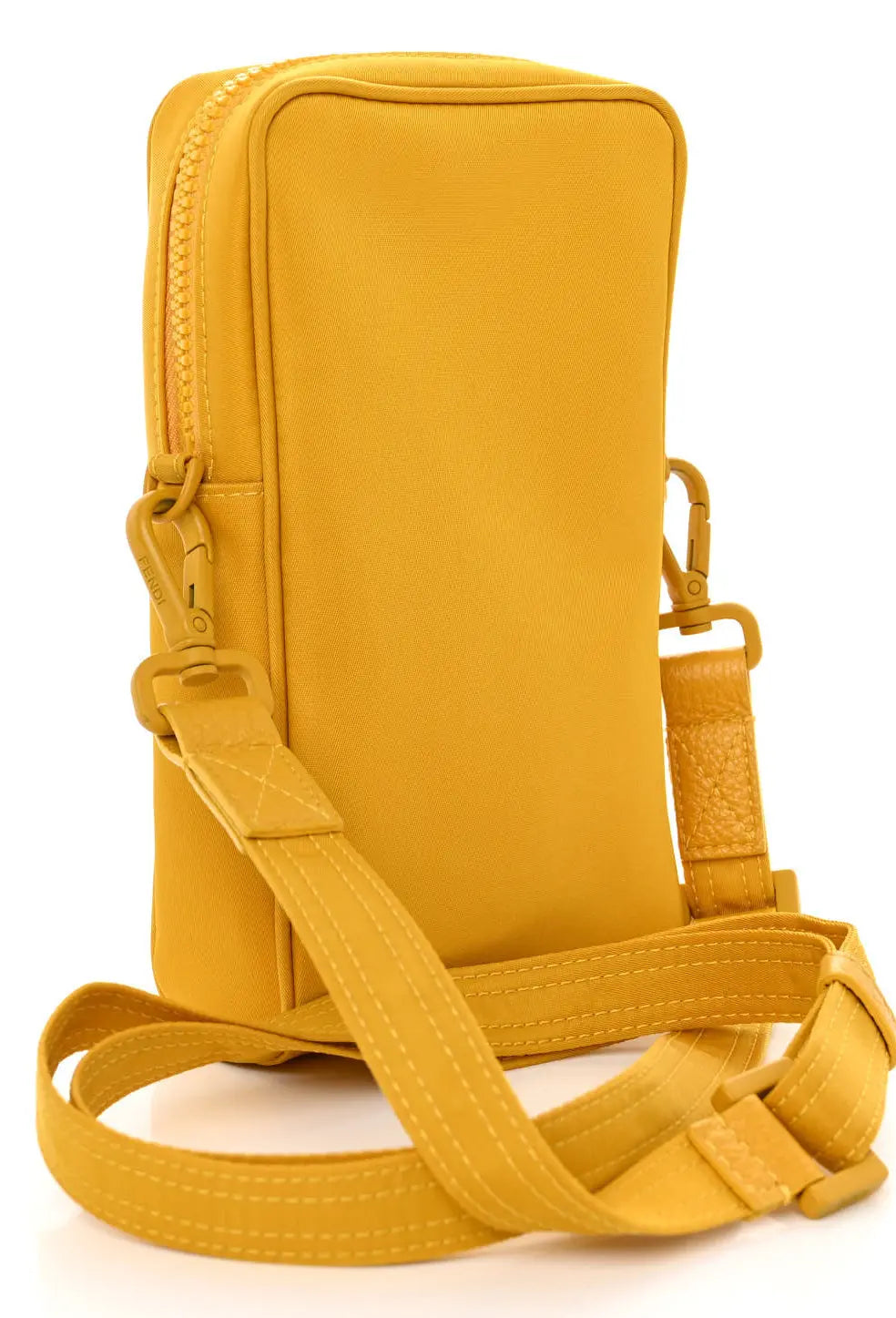 Fendi Nylon FF  Baguette Crossbody Shoulder Bag - Vault No9