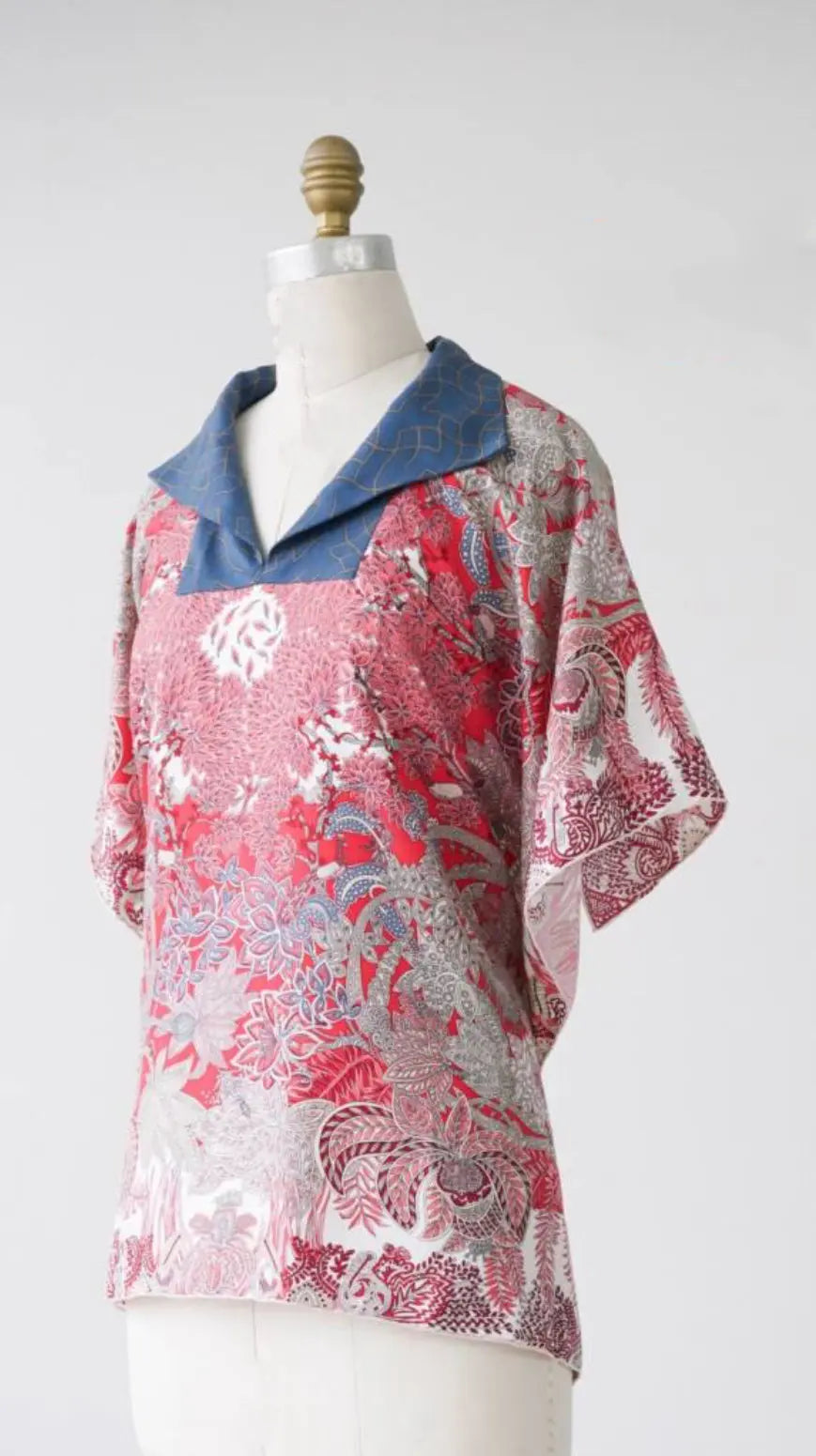 Hermès Petit h Surprise Silk Tunic – One-of-a-Kind Open-Back Top, Made in France Hermes