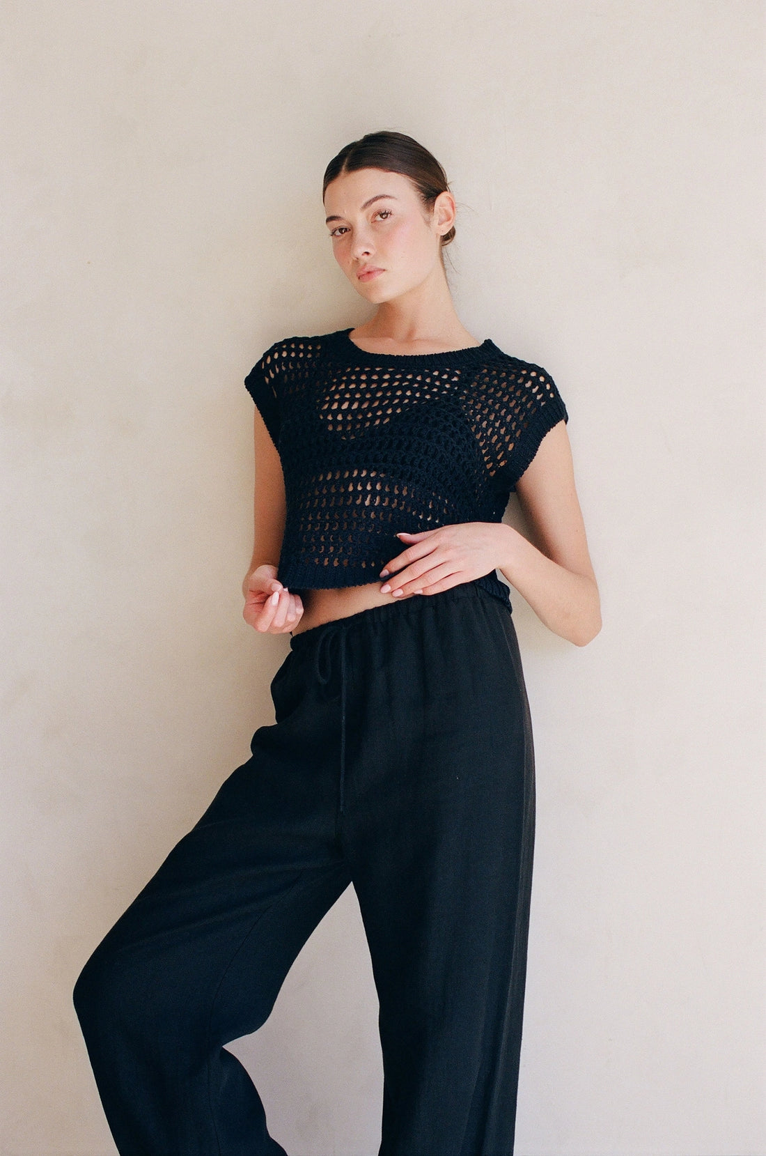Summer Knit Linen Sweater