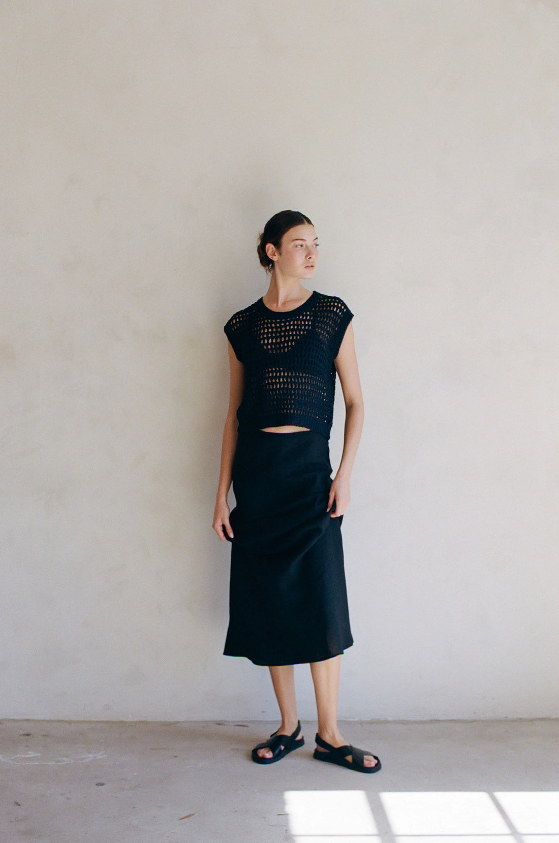 Summer Knit Linen Sweater