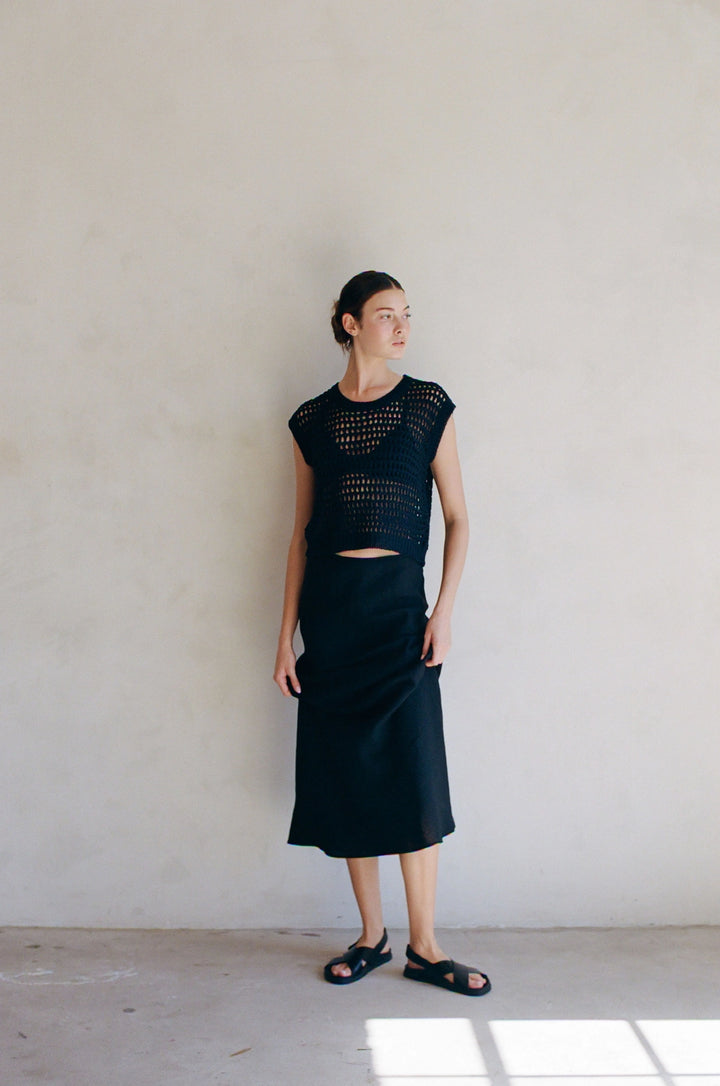 Summer Knit Linen Sweater