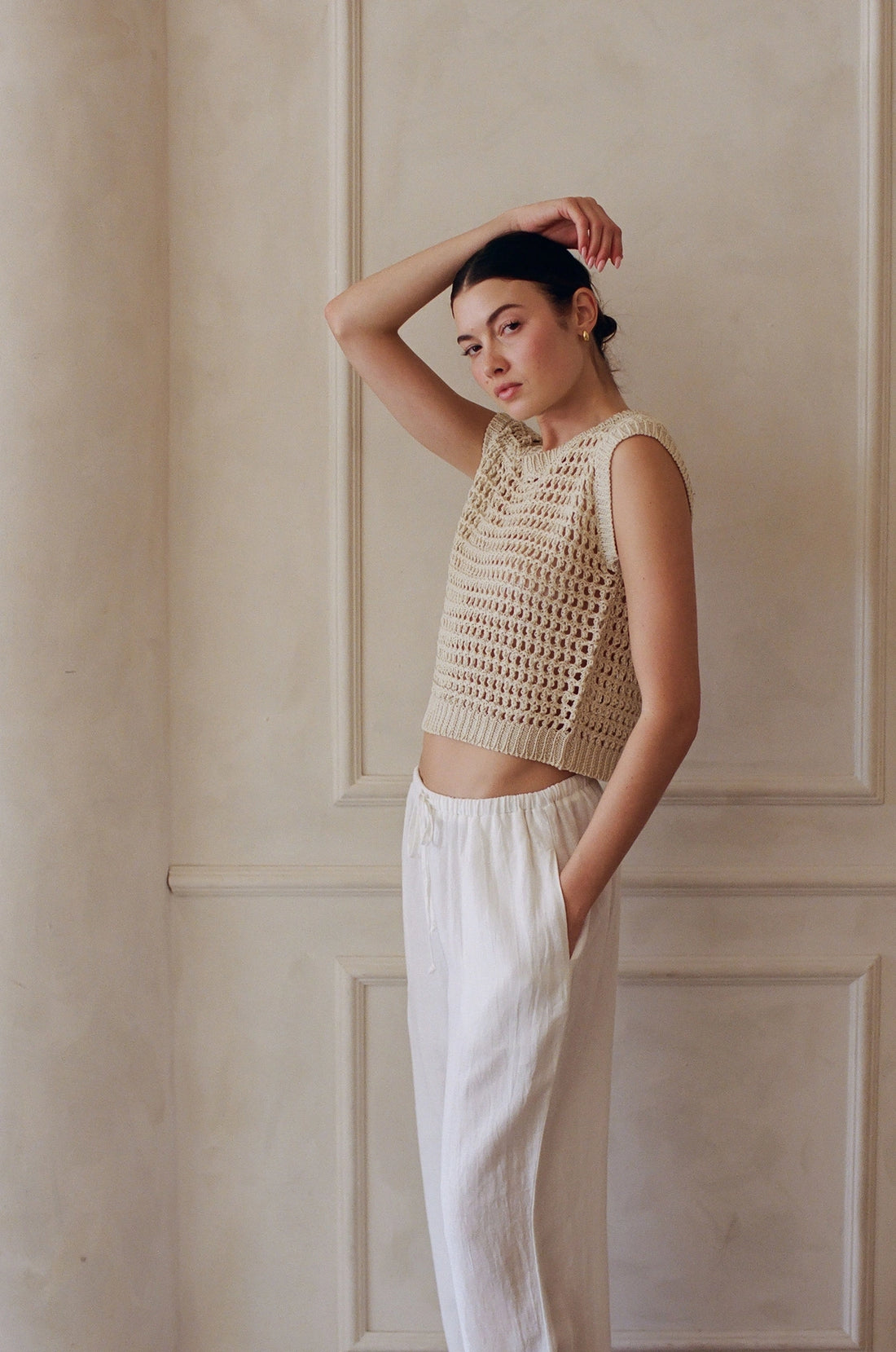 Summer Knit Linen Sweater