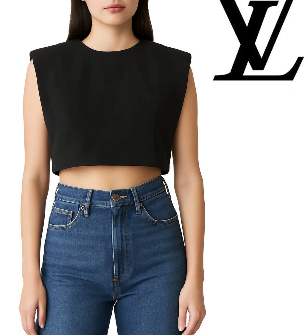 Louis Vuitton Resort Collection 2023 Épaulette Top - Vault No9