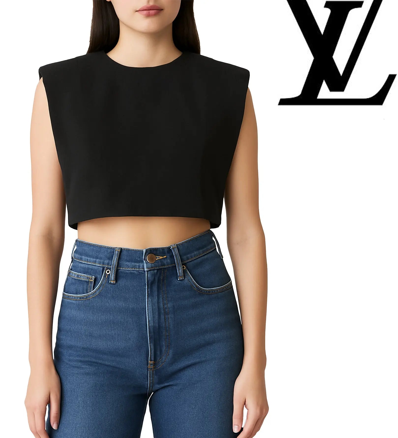 Louis Vuitton Resort Collection 2023 Épaulette Top - Vault No9