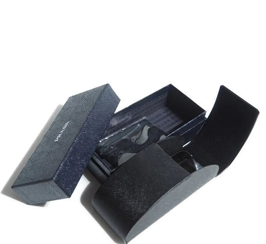 Prada Black Aviator Sunglasses with Box & Case Prada