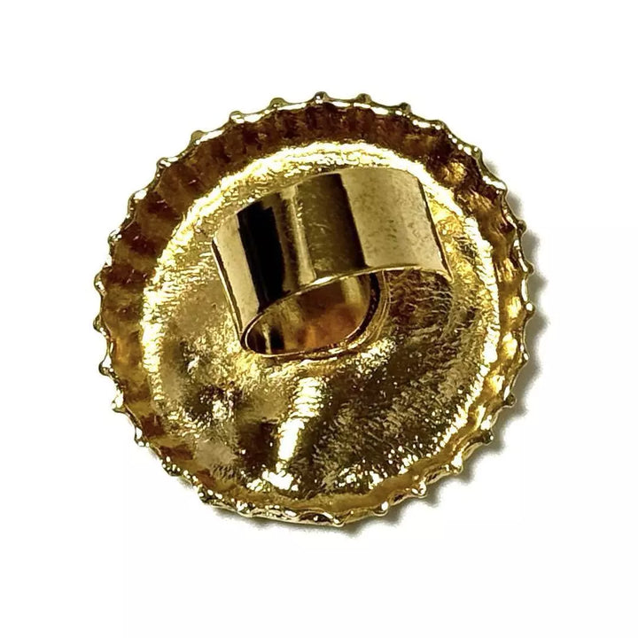 Rare  Christian Dior Bottle Cap Large Cocktail Ring <Pre-Owned>