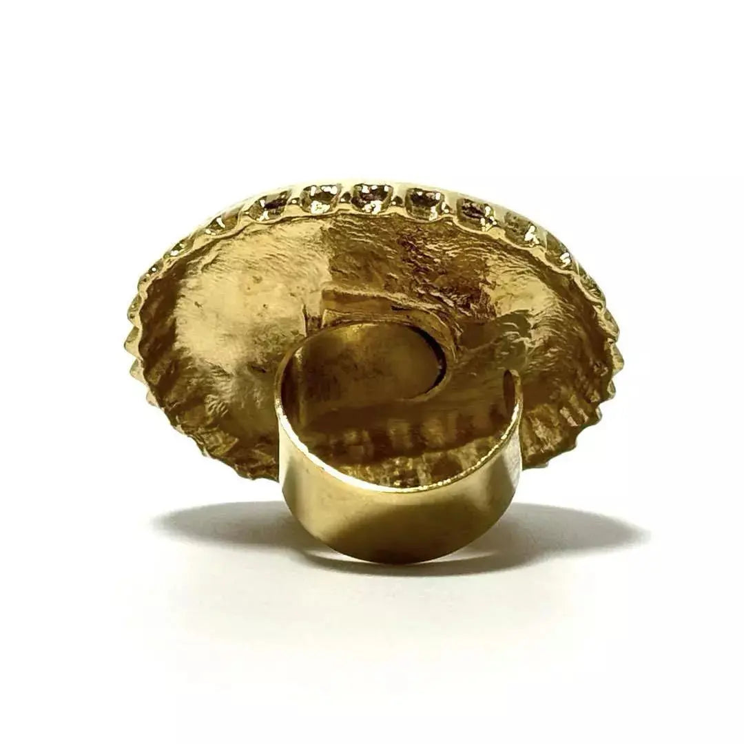 Rare  Christian Dior Bottle Cap Large Cocktail Ring - Vault No9