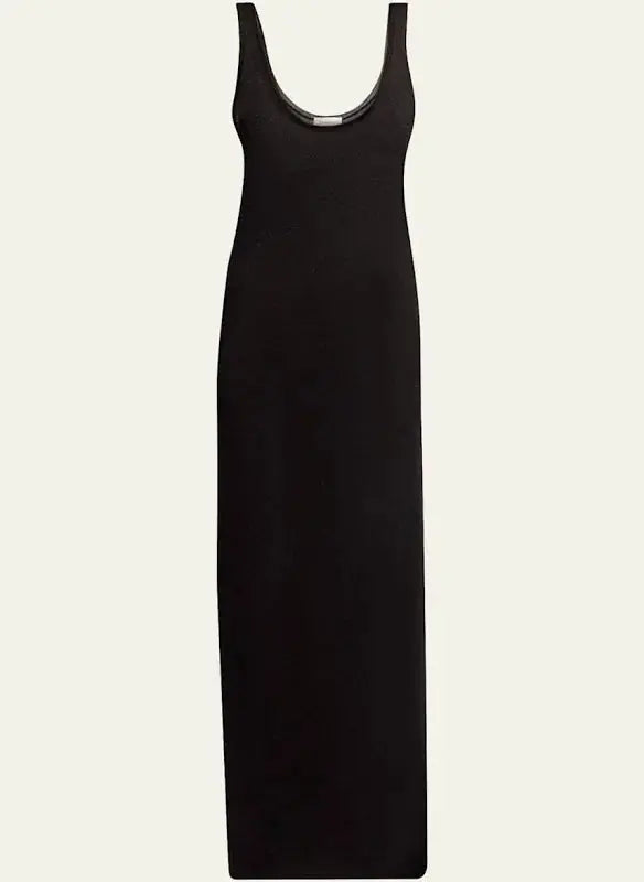 SAINT LAURENT jersey maxi dress - Vault No9