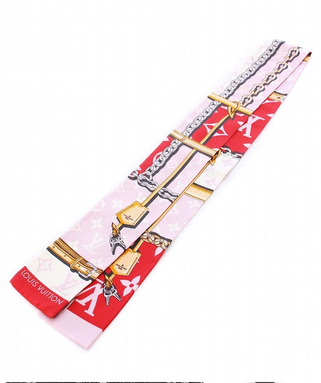 Louis Vuitton Confidential Giant Monogram Silk Bandeau Twilly | Multicolor Scarf LOUIS VUITTON