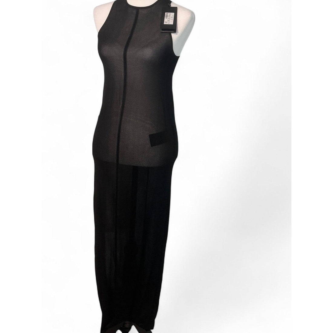Title  SAINT LAURENT Jersey Maxi Dress – 100% Viscose, Made in France (Size S) Saint Laurent