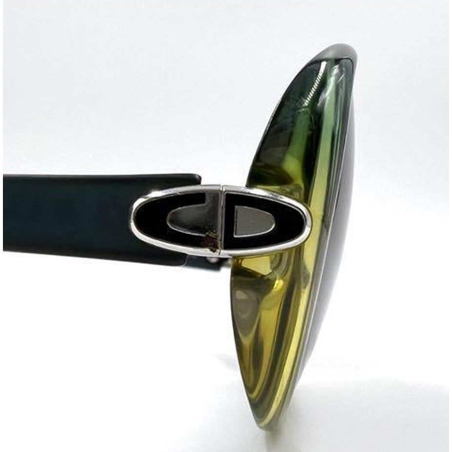 Vintage Christian Dior 2045-60 Oversized Sunglasses – Green to Yellow Gradient Lens Christian Dior