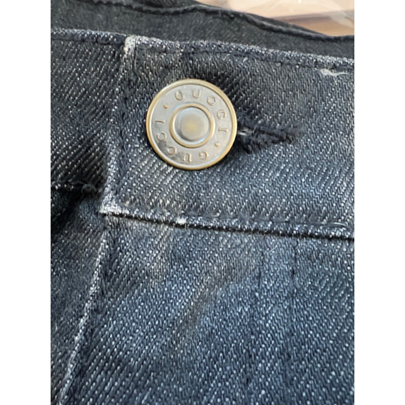 Gucci Black Memento Mori Skinny Jeans Gucci